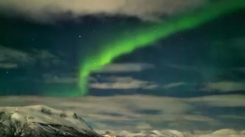 Northern lights in Abisko Nuolja