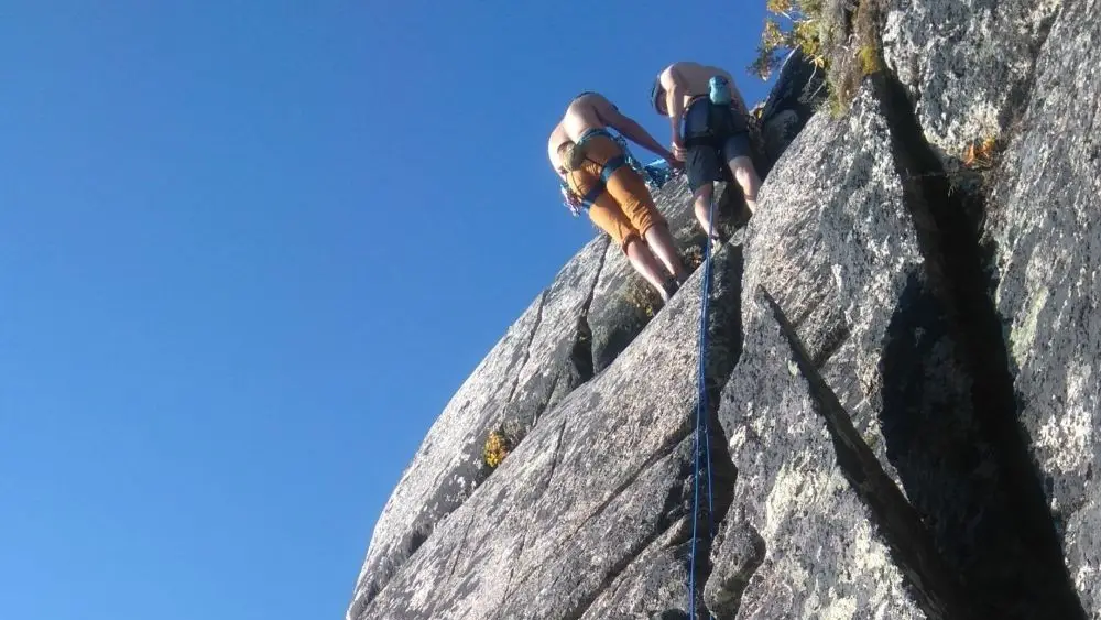 Klippklättring toppankare